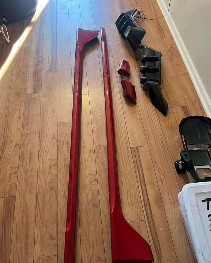 JDM First Moldings Carbon Fiber Front Lip Spoiler for Honda Civic EK9